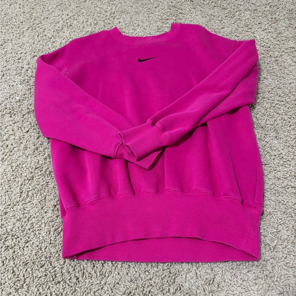Nike Fuchsia Crewneck